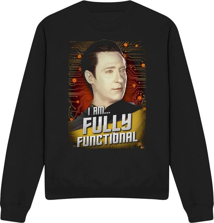 Actual product image Unisex Adult Fully Functional Sweatshirt (S)
