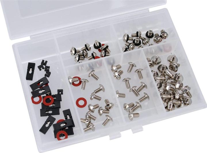 Actual product image InLine PC screw set, 94 pieces