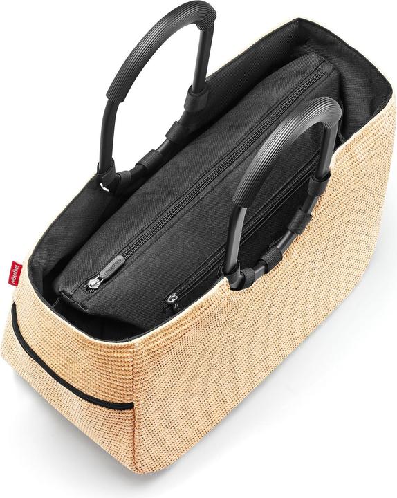 Produktbild reisenthel loopshopper M frame raffia black