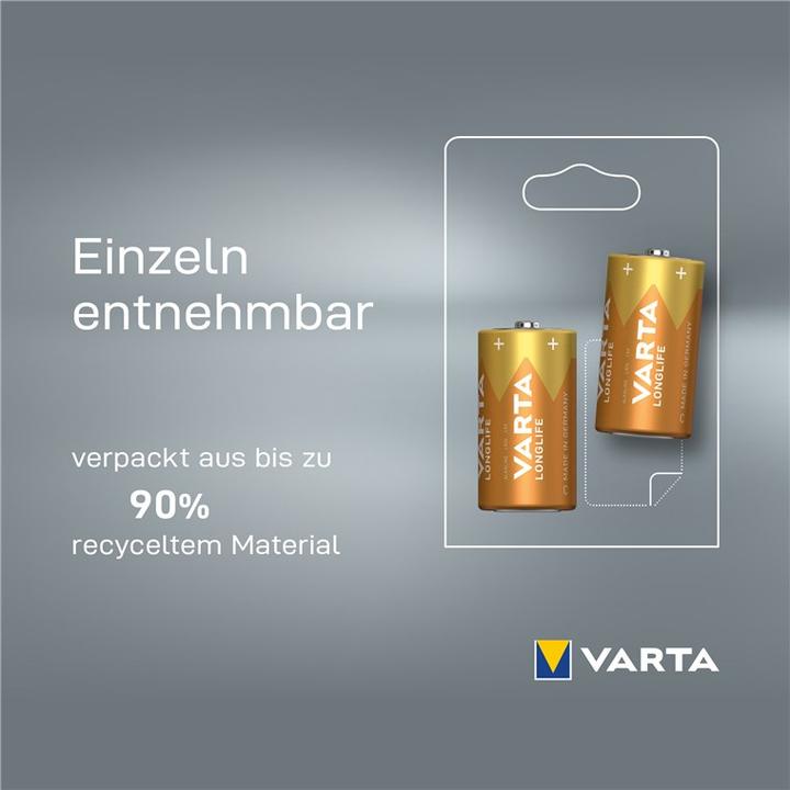 Immagine prodotto Varta Longlife (2 pz., C, 7600 mAh)
