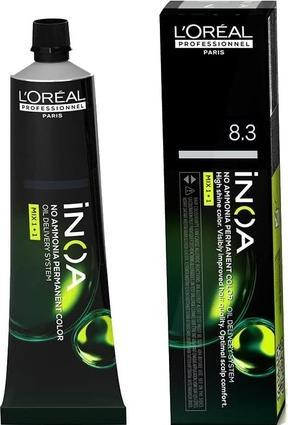 L'Oréal Professionnel Dauerfärbung Inoa Color Nº 8.3 Helles Goldblond (60 g) (Helles Goldblond)