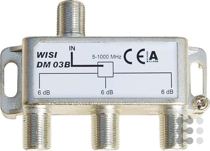 Produktbild WISI DM 03 B Cable splitter Silber (Verteiler)