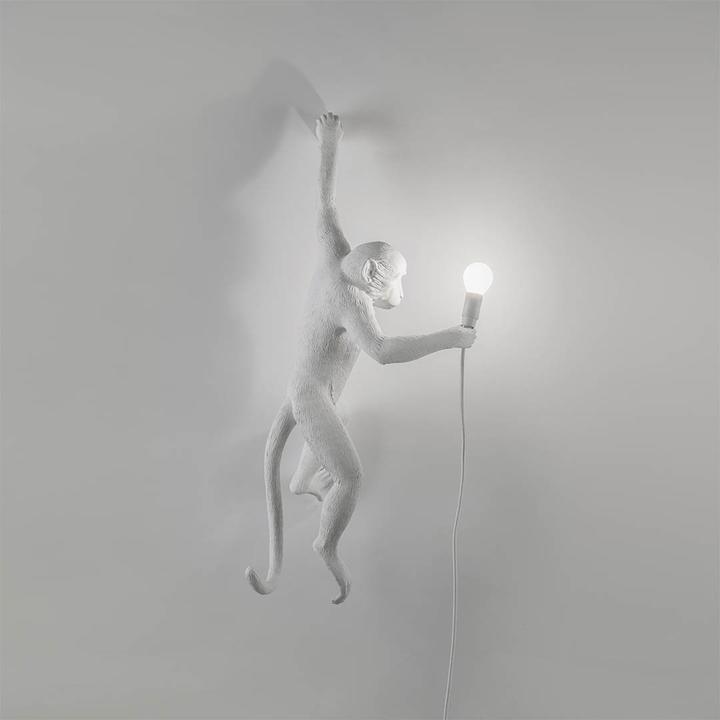 Actual product image Seletti Monkey Lamp White Led Lamp (350 lm, E14)