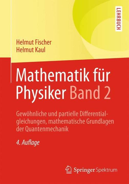 Immagine prodotto Mathematik für Physiker 02 (Tedesco, Fischer, Helmut/Kaul, 2014)