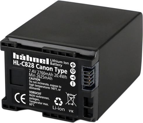 Produktbild Hähnel HL-C828 Canon BP-828 BP-827, 2700mAh, 7.4V, 20Wh (Akku)