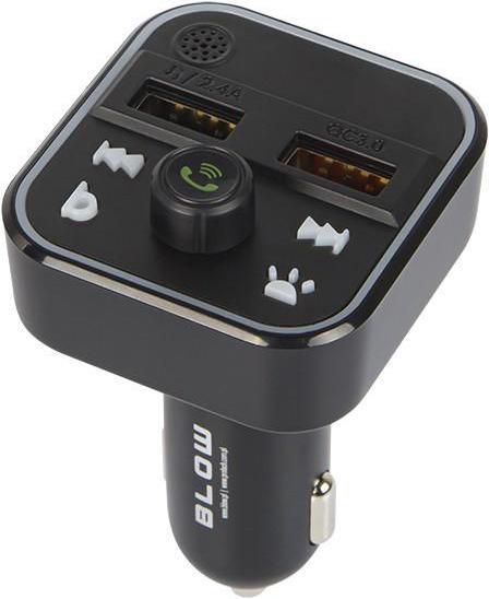 Blow 74-164 # Transmitter fm bluetooth5 + qc3.0 rgb