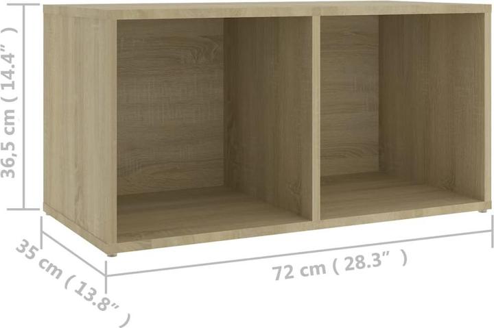 Actual product image VidaXL TV cabinet set (107 x 35 x 37 cm)