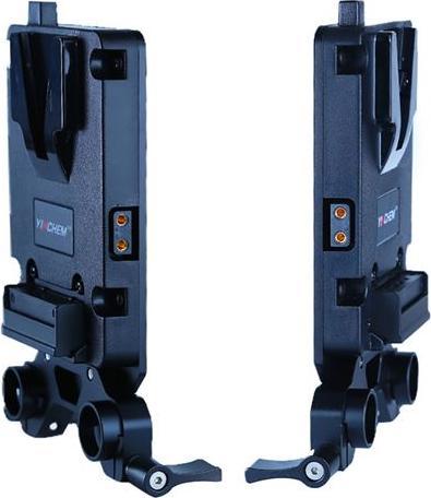 Actual product image Rolux Mini V-Mount Battery Holder RL-AC13S (1 pcs.)