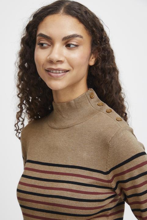 Produktbild B.young pullover mit knopfleiste, damen mmorla 2 (XL)