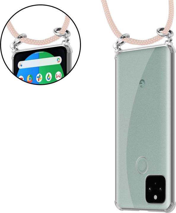 Produktbild Cadorabo TPU Handy Kette SILBER Cover