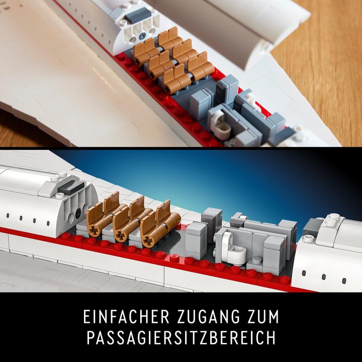 Actual product image LEGO Concorde (10318, LEGO Icons, LEGO Rare Sets)