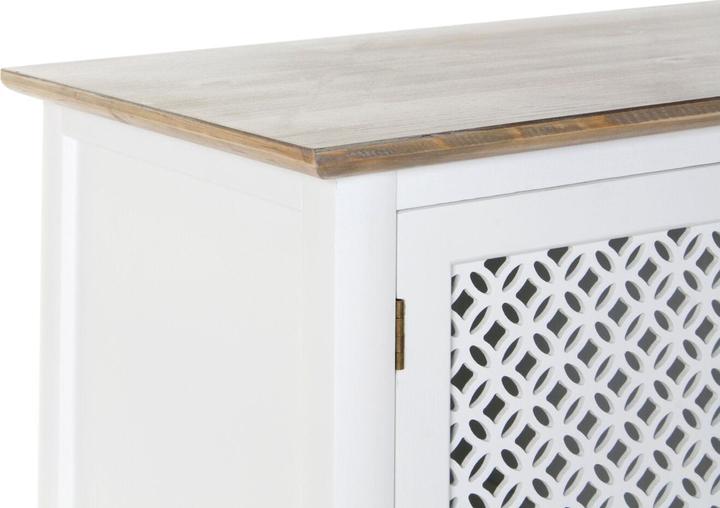 Produktbild DKD Home Decor TV furniture 8424001812066 White Multicolour Light brown Fir 120 x 45 x 58 cm