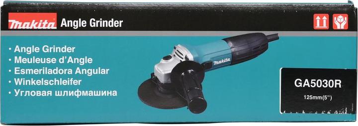 Actual product image Makita Ø 125mm angle grinder GA5030RSP1 +accessories 720 Watt (125 mm)