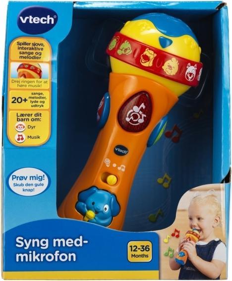 Actual product image VTech Baby Sing along Microphone (Danish) (950-078735) (German)