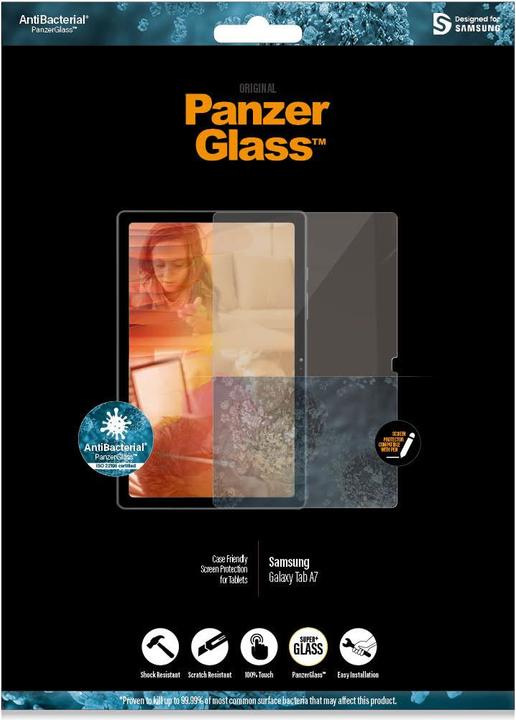 Actual product image PanzerGlass Case friendly (1 Piece, Galaxy Tab A7 10.4 (2020))