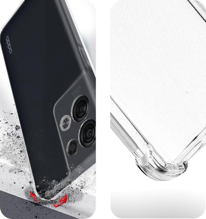 Produktbild Avizar Premium Schutz-Set: Hülle + Folie Series (Oppo Reno 8)