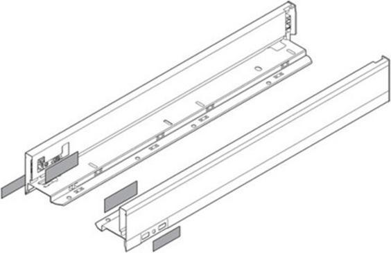 Actual product image Blum Flexible drawer sets LEGRABOX pure M, orion grey