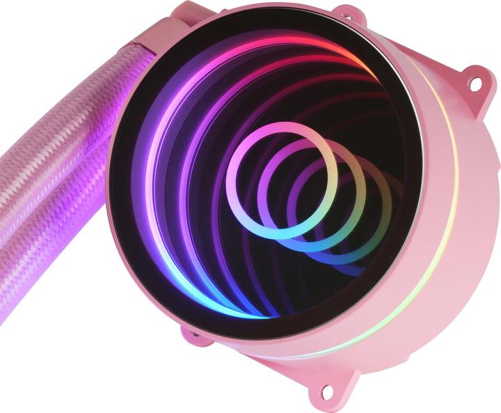 Actual product image Mars Gaming Kit Watercooling Aio Ml-One RGB - 120mm (Rose)