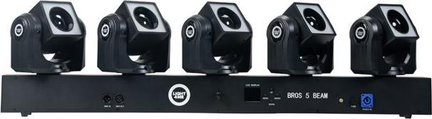 Actual product image No Name LIGHT4ME BROS 5 BEAM LED effect 5 moving heads
