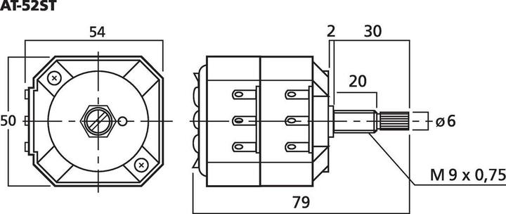 Produktbild Monacor AT-52ST