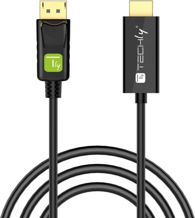 Produktbild Techly DisplayPort — HDMI (Typ A) (2 m, HDMI, DisplayPort)