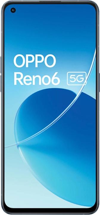 Immagine prodotto OPPO Reno6 (128 GB, Arctic Blue, 6.43", Doppia SIM, 64 Mpx, 5G)