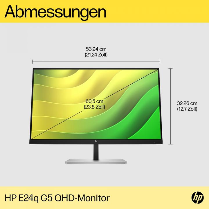 Immagine prodotto HP E24q G5 (2560 x 1440 pixel, 23.80")