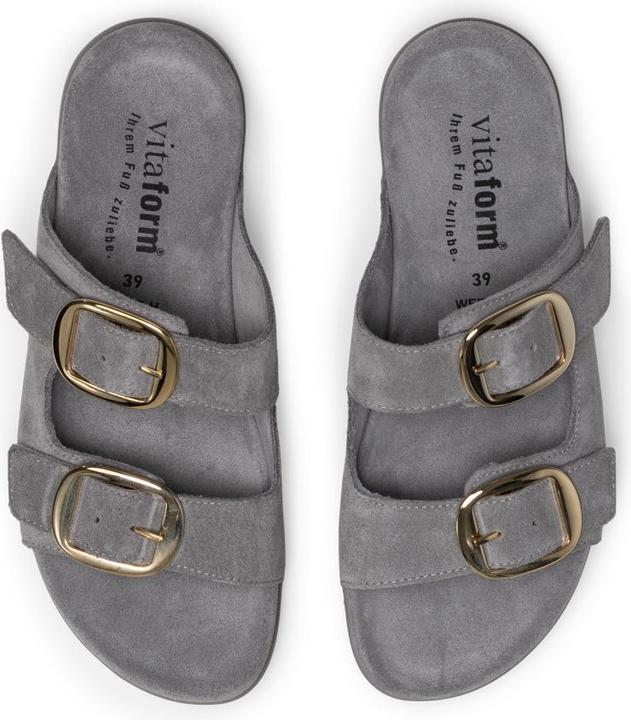 Actual product image Vitaform Pantolette Veloursleder Soft (39)