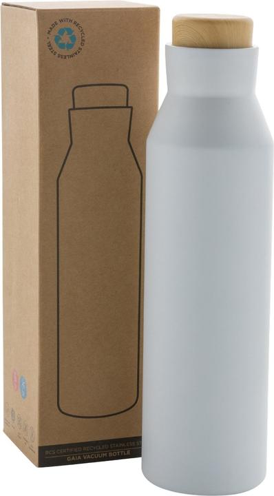 Produktbild Xd Collection Wasserflasche Gaia Recycelter Edelstahl 600ml (0.60 l)