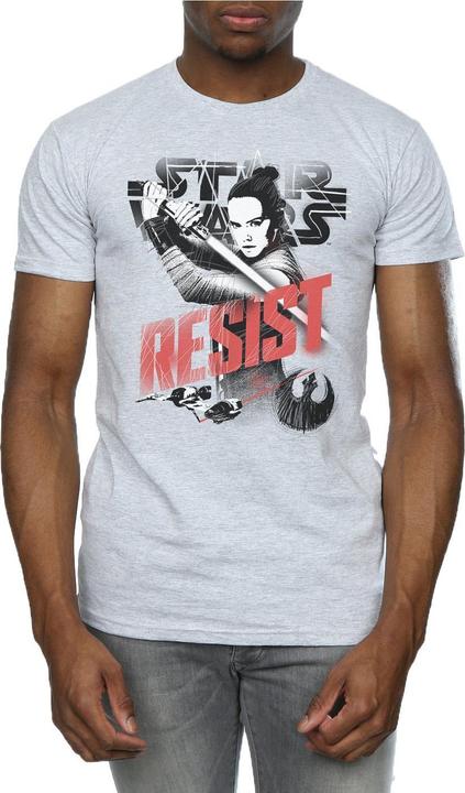 Produktbild Star Wars The Last Jedi Rey Resist TShirt (3XL)
