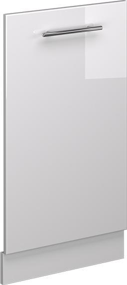 Vichy Frontblende Fame-Line, Weiss Hochglanz/Weiss, 45 cm ohne Arbeitsplatte