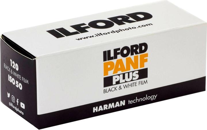Actual product image Ilford Pan F plus 120