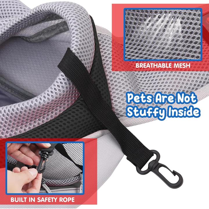 Actual product image Petcute Dog carrier bag (Dog, Breathable)