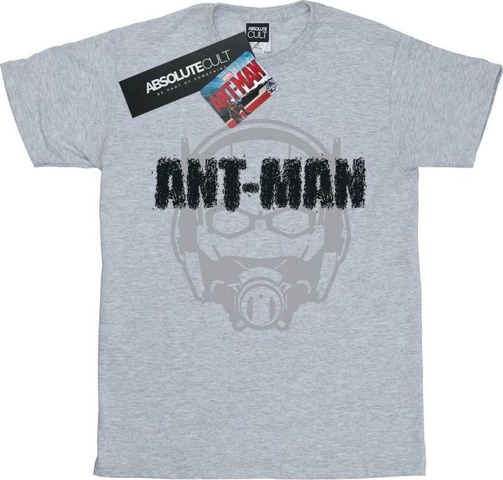 Actual product image Mens Ant-Man Helmet Fade T-Shirt (L)