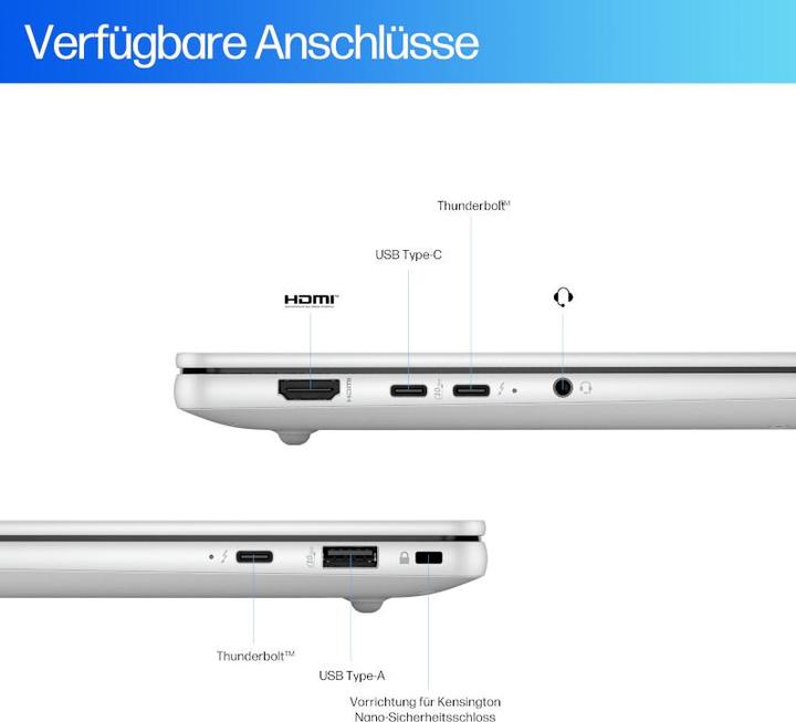 Actual product image HP EliteBook X Flip G1i AI PC (14", Intel Core Ultra 7 258V, 32 GB, 1000 GB, CH)