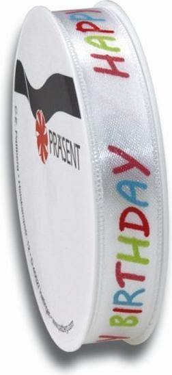 Produktbild Pattberg Geschenkband 'Happy Birthday' (Geschenkband, 15 x)