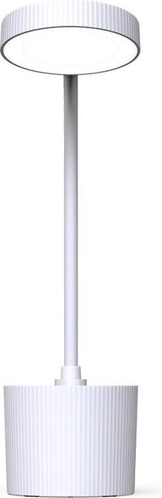Actual product image Forever Light Desk LED Lamp 5W with pen holder PURE FLB-20 AGNES white