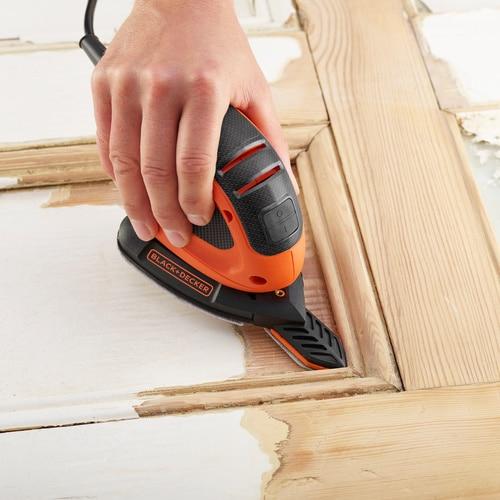 Image du produit Black & Decker BEW230QS (Plateau de ponçage triangulaire, 55 W)