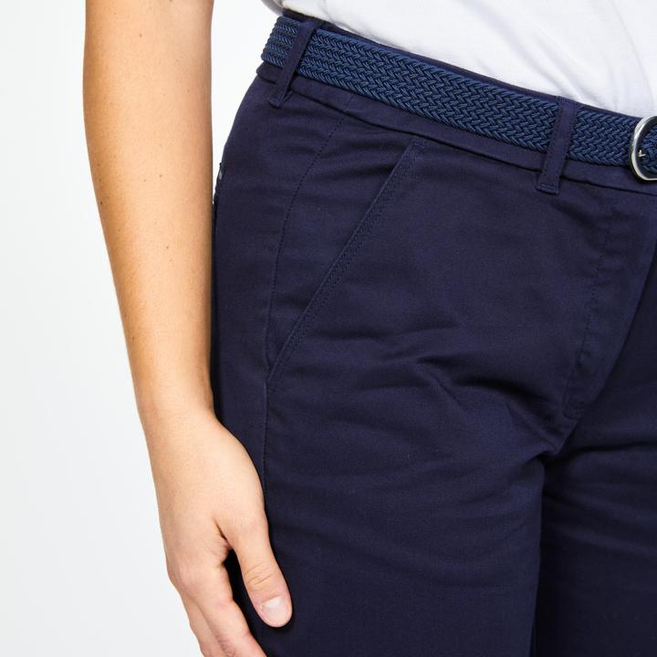 Produktbild Inesis Women's Golf Cotton Chinos - MW500 Navy Blue (46)