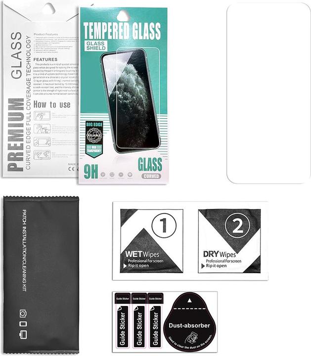 Immagine prodotto OEM Vetro temperato 2,5D Premium per iPhone 13 / 13 Pro 6,1" / 14 6,1" (Apple iPhone 13, Apple iPhone 16)