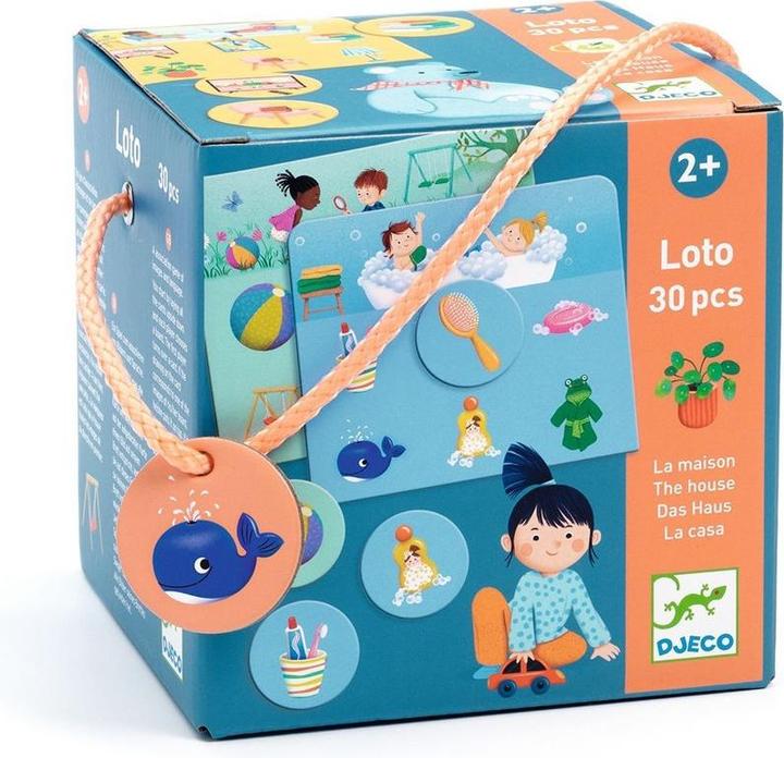 Productafbeelding Djeco Loto??aidimas - Namai (30 vnt.)