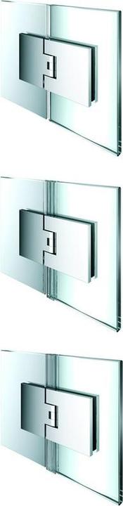 Image du produit Pauli+Sohn Paumelle de porte va-et-vient pour douche FLAMEA+ 8132