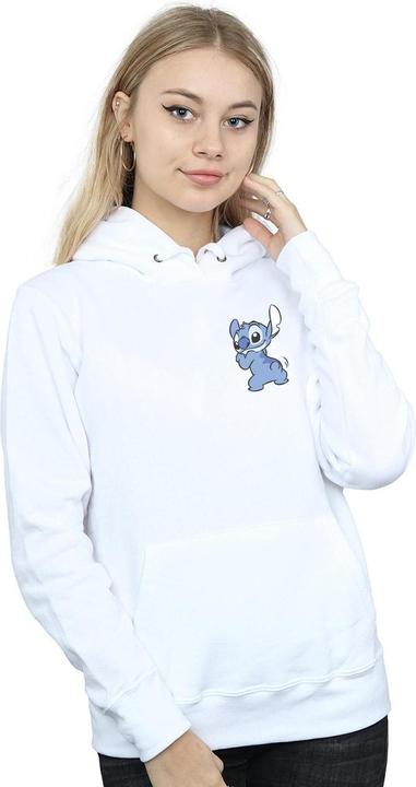 Actual product image Disney Womens/Ladies Lilo And Stitch Stitch Backside Breast Print Hoodie (S)