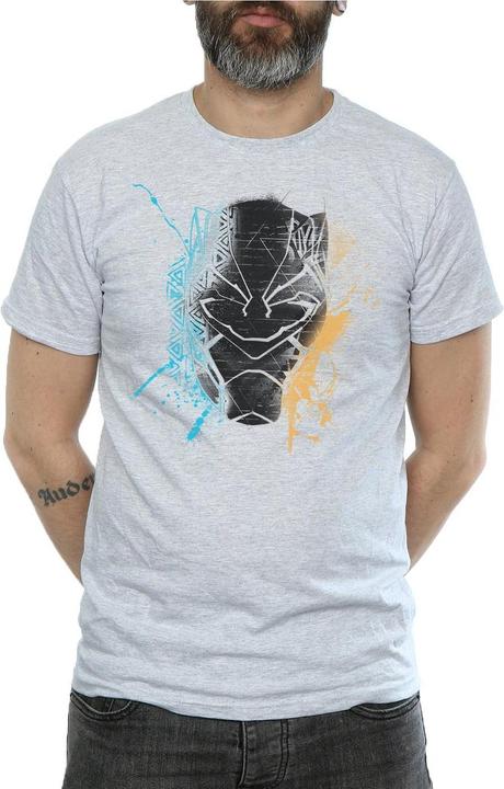 Actual product image Mens Black Panther Splash T-Shirt (3XL)