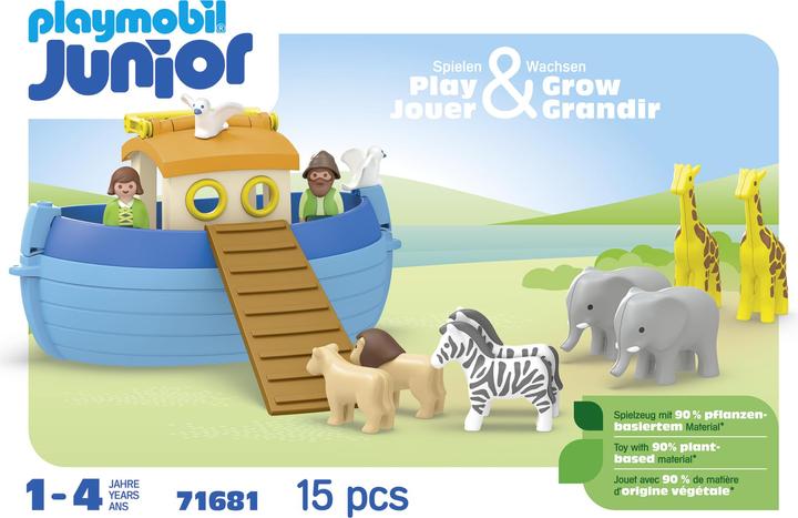 Image du produit Playmobil Mon arche de Noé à emporter (71681, Playmobil Junior)