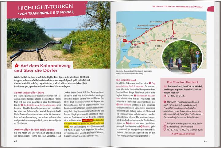 Immagine prodotto OUTDOOR GUIDE Reiseführer Ostseeküste Mecklenburg-Vorpommern