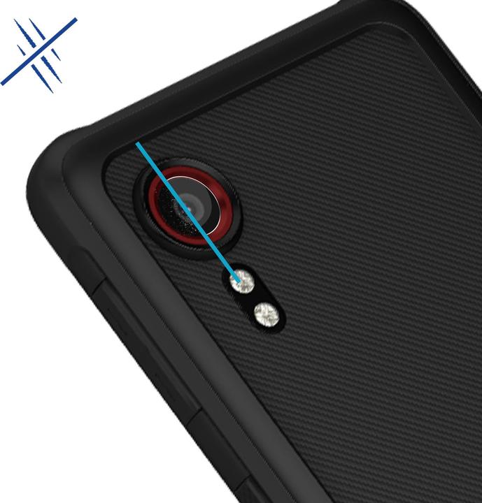 Actual product image 3MK Camera protection glass, camera glass (1 Piece, Samsung Galaxy Xcover 5)