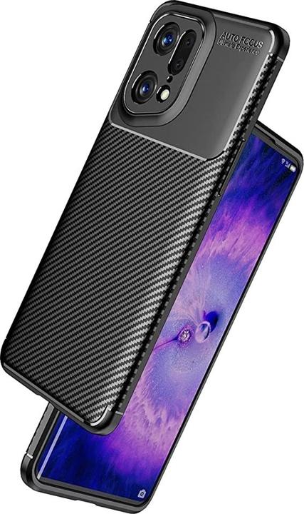 Image du produit Screenguard Oppo Find X5 Pro Housse Design carbone TPU Case (Oppo Find X5 Pro)