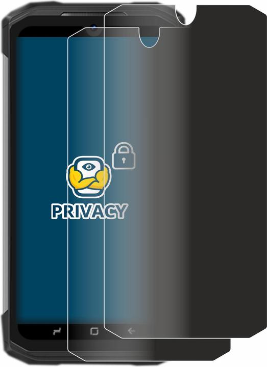 Actual product image BROTECT Anti-spy privacy film Blue light protection film (2 Piece, Doogee S98 Pro)