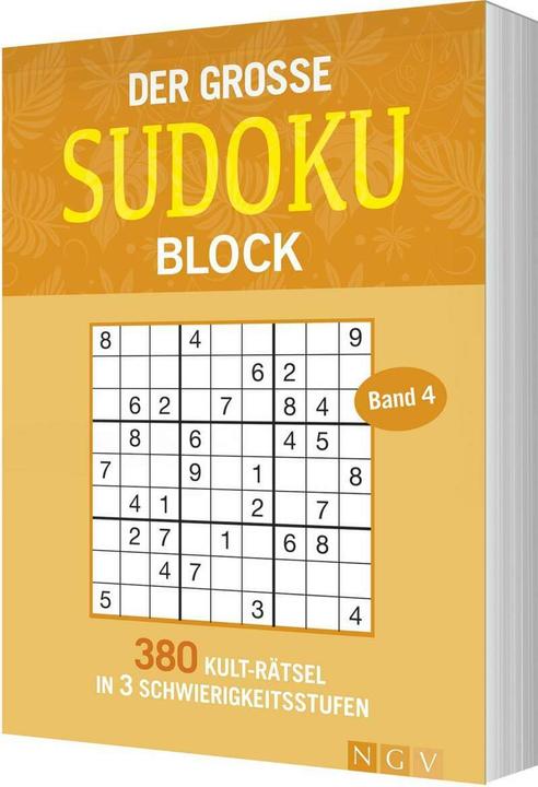 Actual product image Der grosse Sudokublock Band 4 (German, 2020)